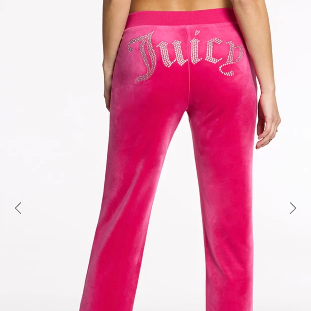 OG BIG BLING VELOUR TRACK PANTS